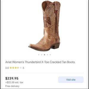 Brand New Ariat Thunderbird Boots